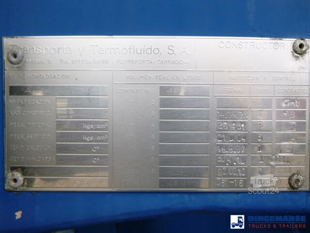 Tanque TYT Gas tank steel 48.4 m3 / 1 comp + pump