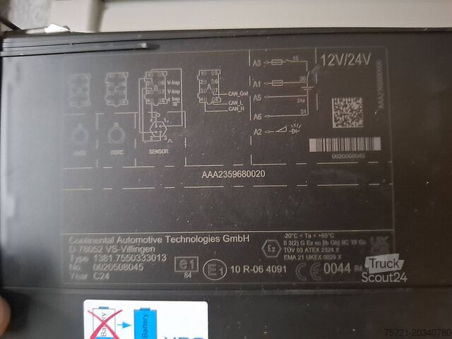 Gesloten bak IVECO 80E16 EUROCARGO MANUAL AIRCO