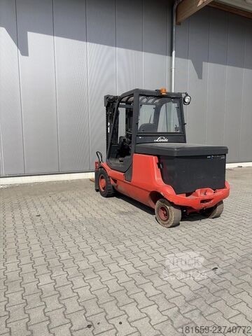 Stivuitor electric cu 4 roți LINDE E 48 P