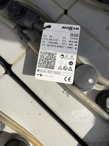 Stivuitor electric cu 4 roți LINDE E 48 P