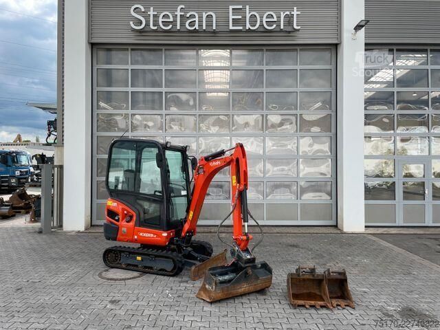 Minibagr Kubota KX019-4 / nur 299h / 2024 / Löffelpaket