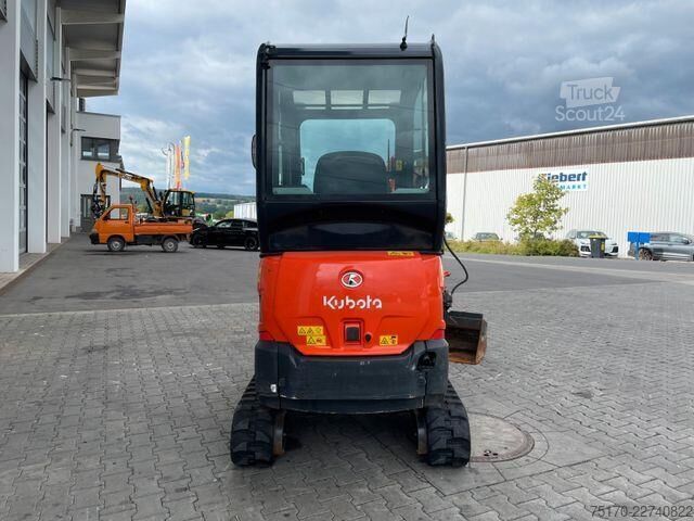 Minibagr Kubota KX019-4 / nur 299h / 2024 / Löffelpaket