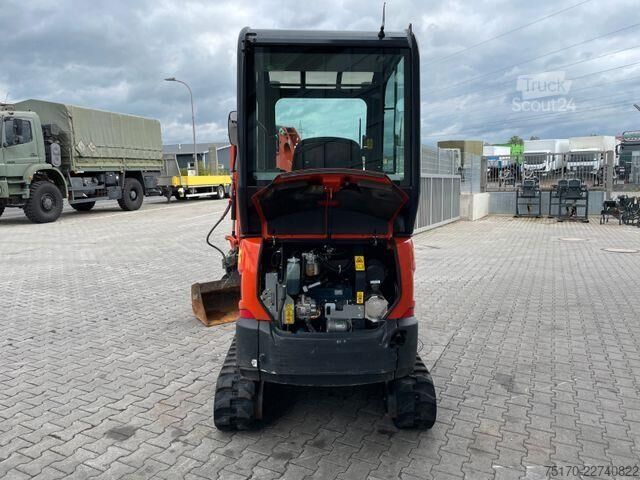 Minibagr Kubota KX019-4 / nur 299h / 2024 / Löffelpaket