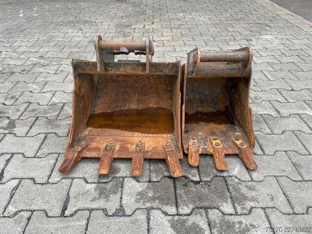 Minibagr Kubota KX019-4 / nur 299h / 2024 / Löffelpaket