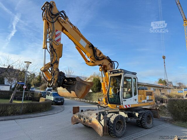 Pojazd użytkowy Liebherr A924 Litronic Mobilbagger abknickbarer Hauptarm