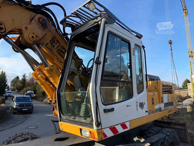 Pojazd użytkowy Liebherr A924 Litronic Mobilbagger abknickbarer Hauptarm