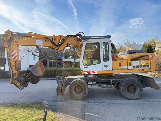 Pojazd użytkowy Liebherr A924 Litronic Mobilbagger abknickbarer Hauptarm