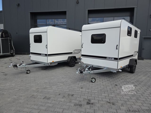 Caravane/camping-car trailershop TFS 360 Motorrad Reise Sport Camper Bett