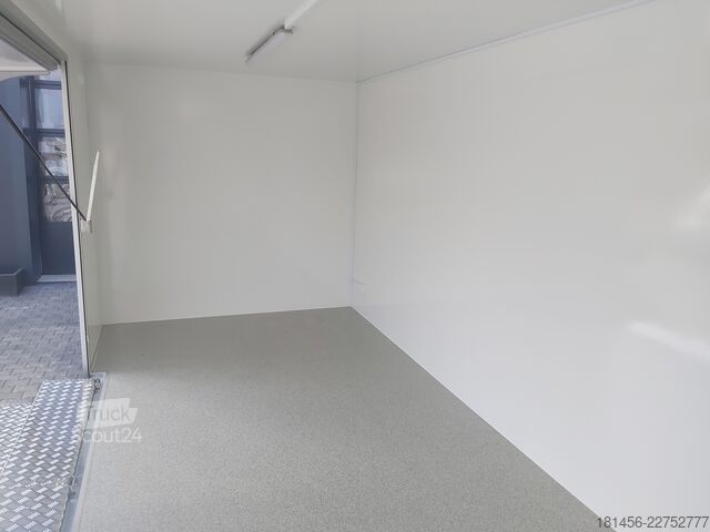 Remorque de vente trailershop mobiler Messestand Infostand 600x230cm