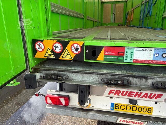 Брезент Fruehauf Double Stock/Lifting Roof/SAF/90% tyres/Libner ...
