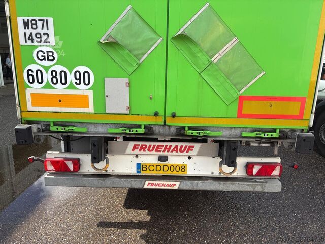 Брезент Fruehauf Double Stock/Lifting Roof/SAF/90% tyres/Libner ...