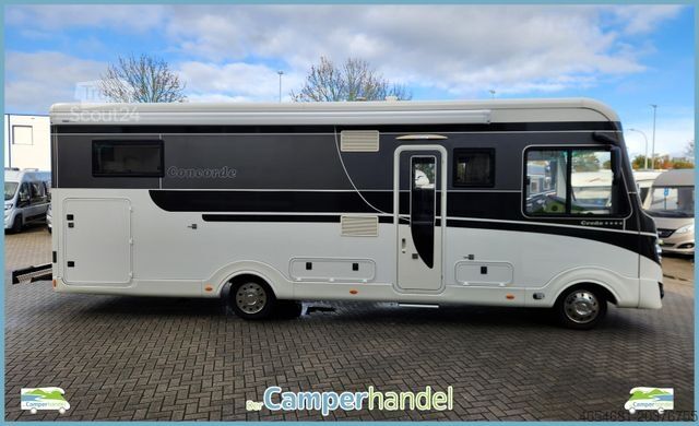 Integreret autocamper CONCORDE Credo 840 L IVECO#AUTOMATIK#AHK#HUBSTÜTZEN#TOP