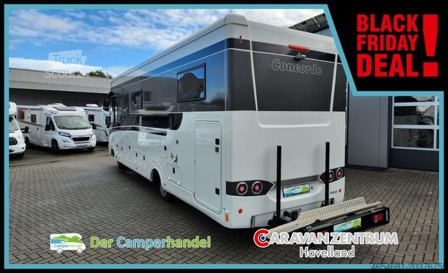 Integreret autocamper CONCORDE Credo 840 L IVECO#AUTOMATIK#AHK#HUBSTÜTZEN#TOP