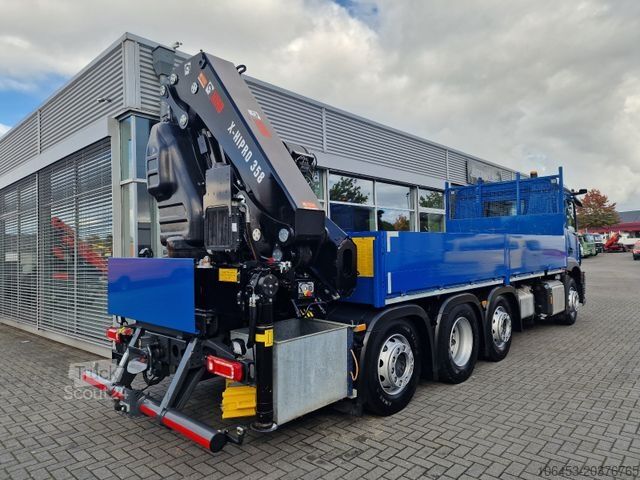 Żuraw samochodowy MERCEDES-BENZ Actros 3546 8x2+Hiab 358E-8+Winde+4 Punkt+9 TKM