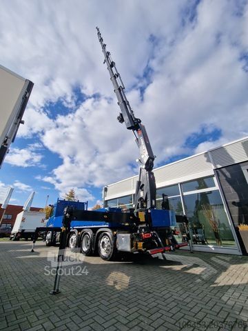 Żuraw samochodowy MERCEDES-BENZ Actros 3546 8x2+Hiab 358E-8+Winde+4 Punkt+9 TKM