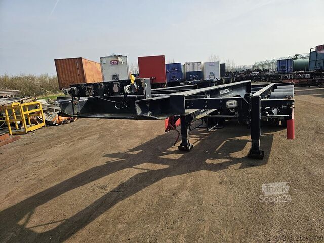 Transportul de containere FLIEGL SDS 350/ LOWLOADER 20 FOOT CONTAINER CHASSIS / ...