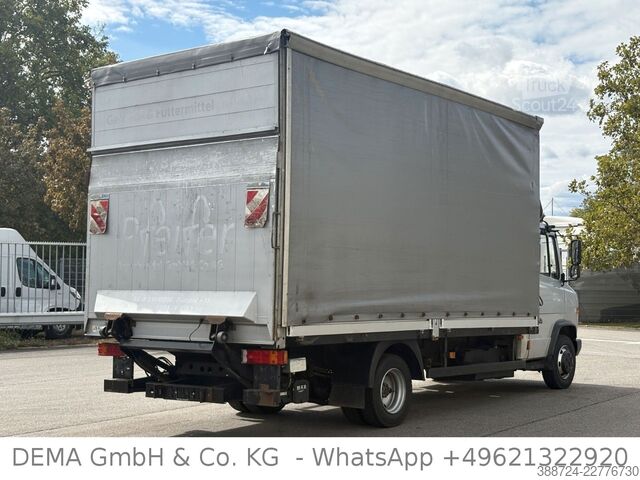 Perdeli panelvan MERCEDES-BENZ 816 D Vario*Druckluftbremse*LBW*3-Sitze*