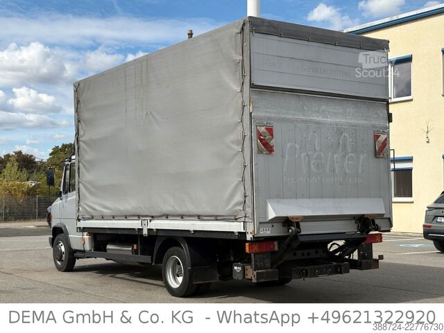 Perdeli panelvan MERCEDES-BENZ 816 D Vario*Druckluftbremse*LBW*3-Sitze*