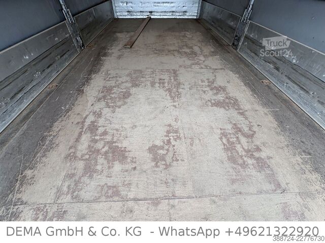 Perdeli panelvan MERCEDES-BENZ 816 D Vario*Druckluftbremse*LBW*3-Sitze*