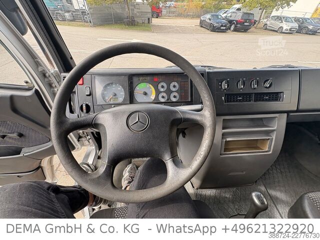 Perdeli panelvan MERCEDES-BENZ 816 D Vario*Druckluftbremse*LBW*3-Sitze*