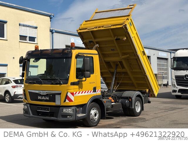 Kippiauto MAN TGL 12.250*E6b*AHK*3-Seitenkipper*Bordwände*TÜV*