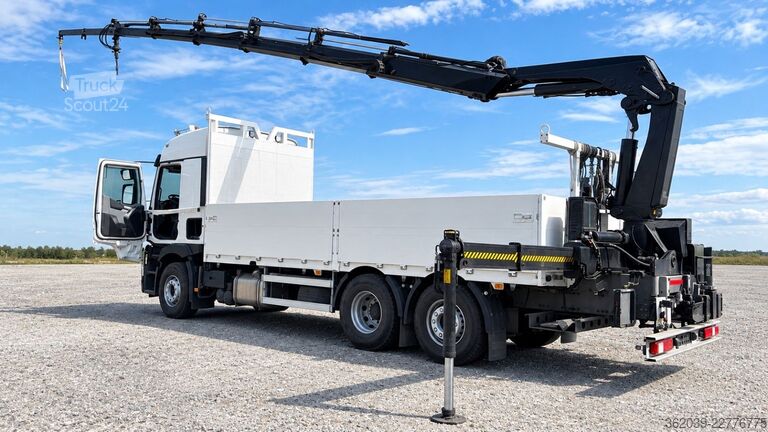 Jeřáb na nákladním automobilu RENAULT C HIAB 232 5 Hydraulisch 2 MECHANISCH FUNKFERNST