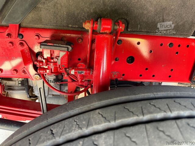 Macara montată pe camion MAN TGS 35.480 8x4 KRAN+JIB 32m Kipper 5/6 Steuerkre