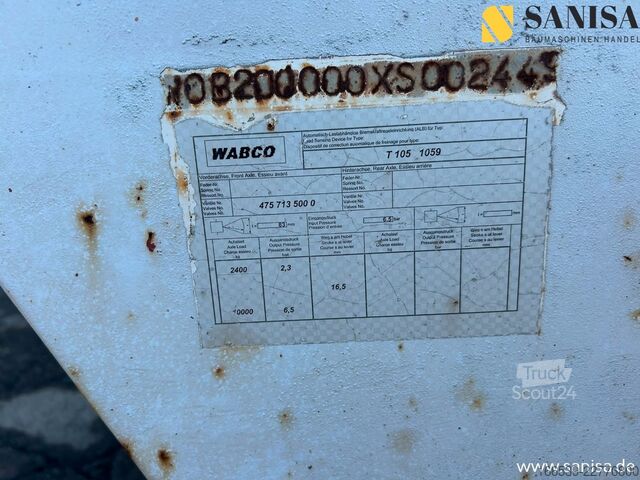 Matala lavetti perävaunu OBERMAIER T105 Tieflader/Rampen
