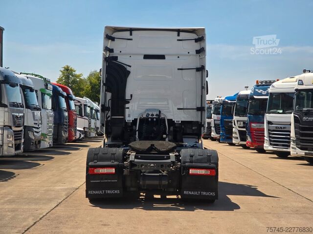 Standarta vilcējs RENAULT T480 * ACC * 2X TANK * SPURHALTE *