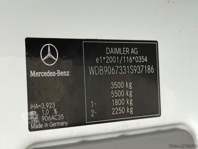 Minibus MERCEDES-BENZ Sprinter 313 BlueTEC 9 Sitze Rollstuhllift Klima