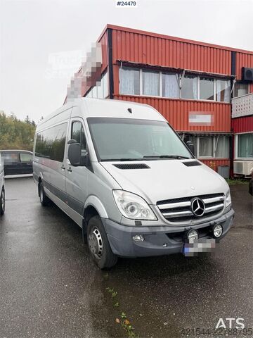 микробус Mercedes-Benz Sprinter 516 minibus with 16+1 seats, smart tachog