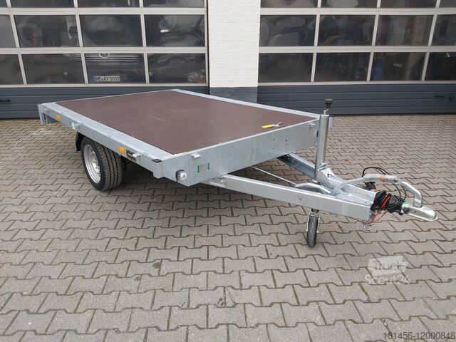 Autotransporter trailershop Kleinfahrzeugtransporter Smart Anhänger für Wohnmobil Neuverkauf direkt termin