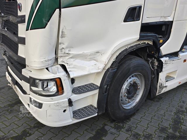 Standard tractor unit SCANIA 500 S - SUPER - Vollspoiler-Retarder-LED-Standkl