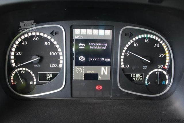 Трьохсторонній самоскид-фургон MERCEDES-BENZ 824 4x2 BB - ALU-Bordwände - AHK - Nr.: 597