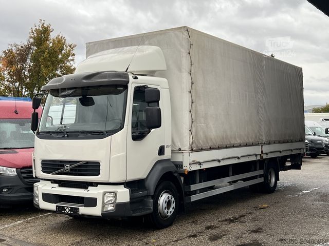 Вантажівка з платформою і тентом VOLVO FL 260 7,2m LBW Klima Tempomat AHK Orig. 125'km