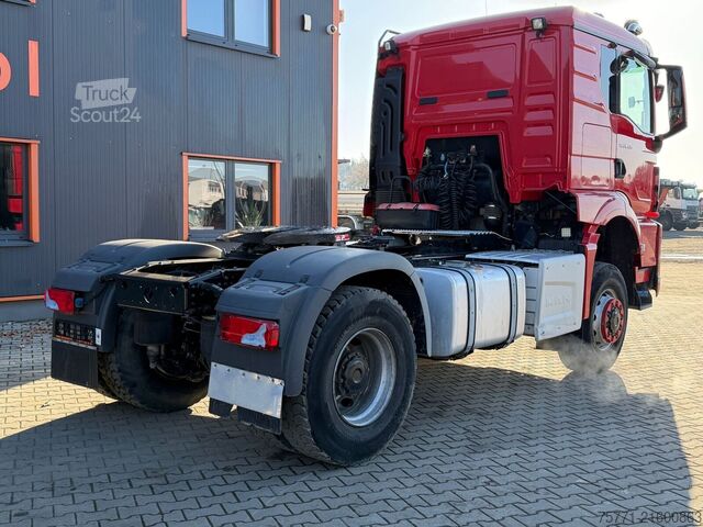 MAN TGS 18.510 4x4 EURO6 CIĄGNIK SIODŁOWY Z HYDRAULIKĄ WYWROTU truck tractor MAN TGS 18.510 4x4 EURO6 CIĄGNIK SIODŁOWY Z HYDRAUL...