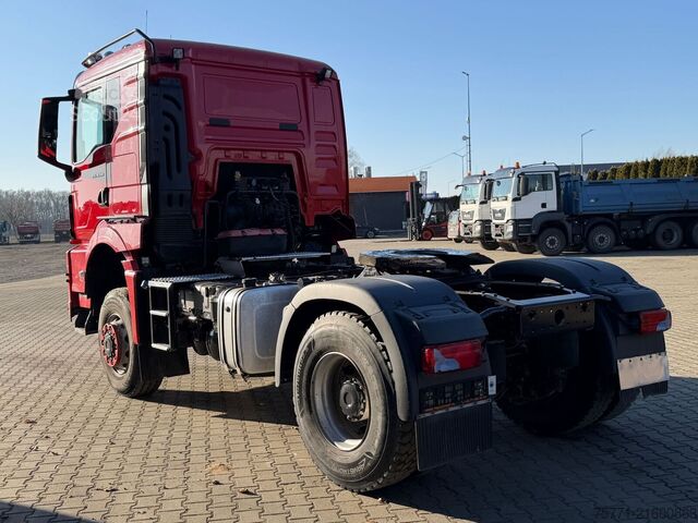 MAN TGS 18.510 4x4 EURO6 CIĄGNIK SIODŁOWY Z HYDRAULIKĄ WYWROTU truck tractor MAN TGS 18.510 4x4 EURO6 CIĄGNIK SIODŁOWY Z HYDRAUL...