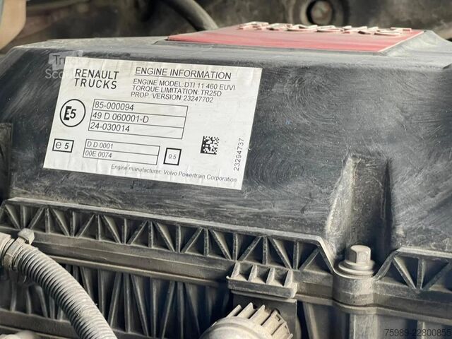 Tracteur standard Renault T460 vin:  VF611A161LD033623,  592852 km