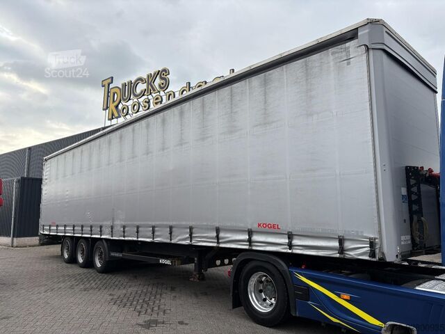 Bīdāmie tentiņi Kögel - SN 24 +MEGA TRAILER + 3X SAF AXLE + SCHUIFDAK...
