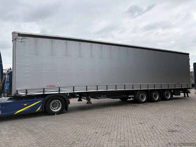 Bīdāmie tentiņi Kögel - SN 24 +MEGA TRAILER + 3X SAF AXLE + SCHUIFDAK...