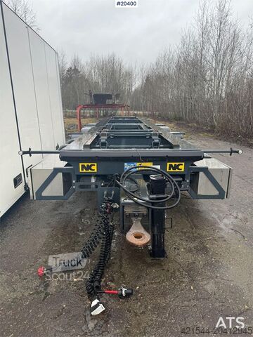 Transport kontenerowy NC Engineering hook trailer