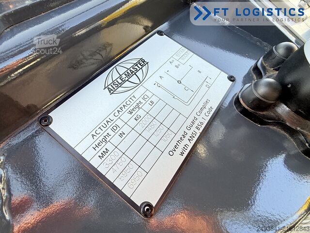 Stivuitor pentru culoare înguste Combilift AISLE MASTER 20SHE QUAD MAST 6950 | 76 H