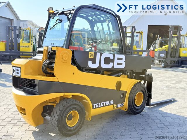 Telescopic loader JCB TLT 30D NEW TIRES CABIN ONLY 4478 HOUR
