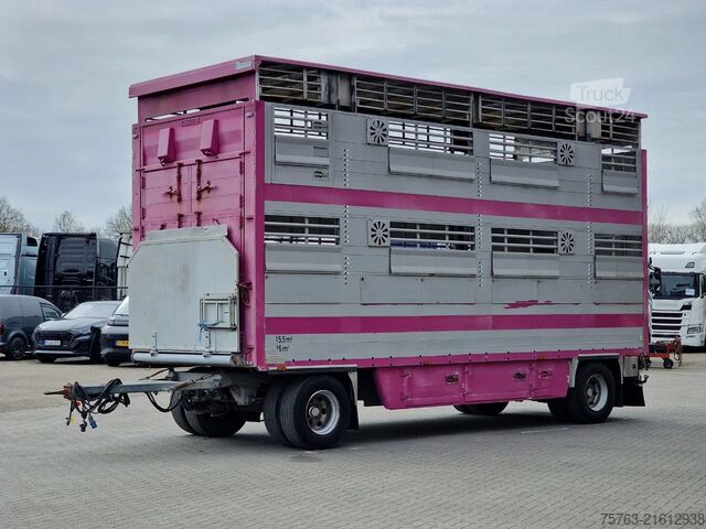 Veetransport Pezzaioli 2 deck livestock - Lifting floor - Lifting roof...