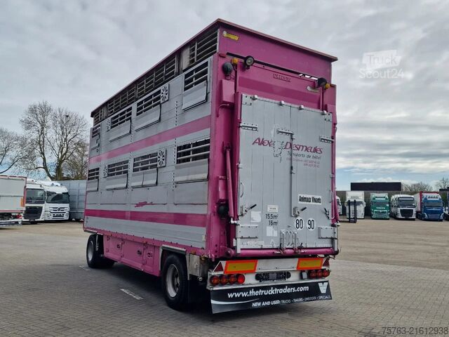 Veetransport Pezzaioli 2 deck livestock - Lifting floor - Lifting roof...