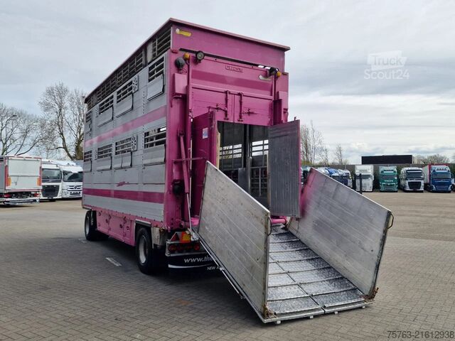 Veetransport Pezzaioli 2 deck livestock - Lifting floor - Lifting roof...