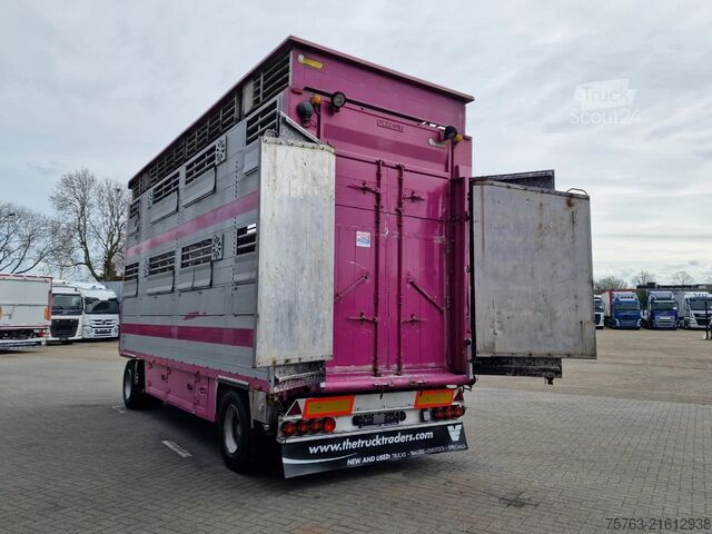 Veetransport Pezzaioli 2 deck livestock - Lifting floor - Lifting roof...