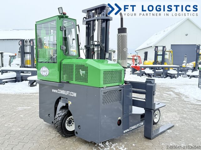4-way forklift Combilift C3000 DIESEL WIDE FORK POSITIONER DUPLEX