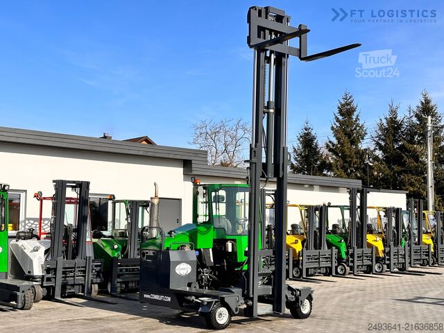 Carretilla elevadora de 4 vías Combilift C4000 / LPG / DUPLEX / 4500MM /FREE LIFT
