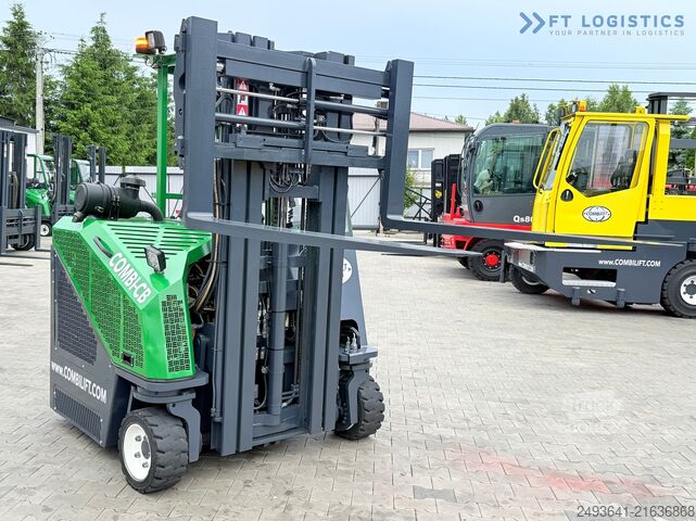 Carretilla retráctil de 4 vías Combilift CB3000 / TRIPLEX 4900MM / FREE LIFT